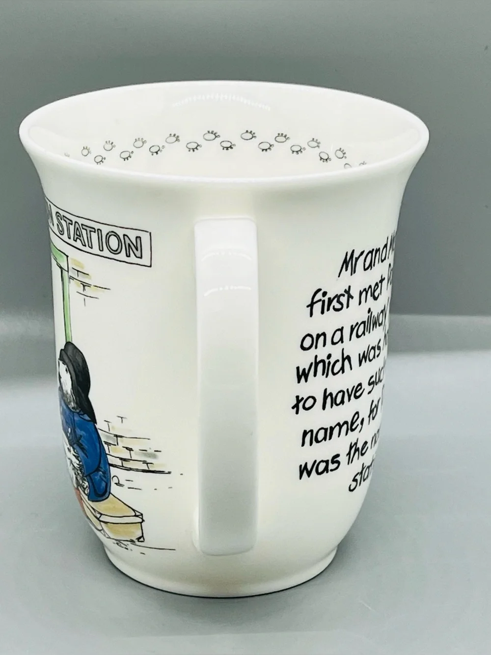 COALPORT Paddington Station Bear Bone China Childs Tea Coffee Mug Bowl Plate Set